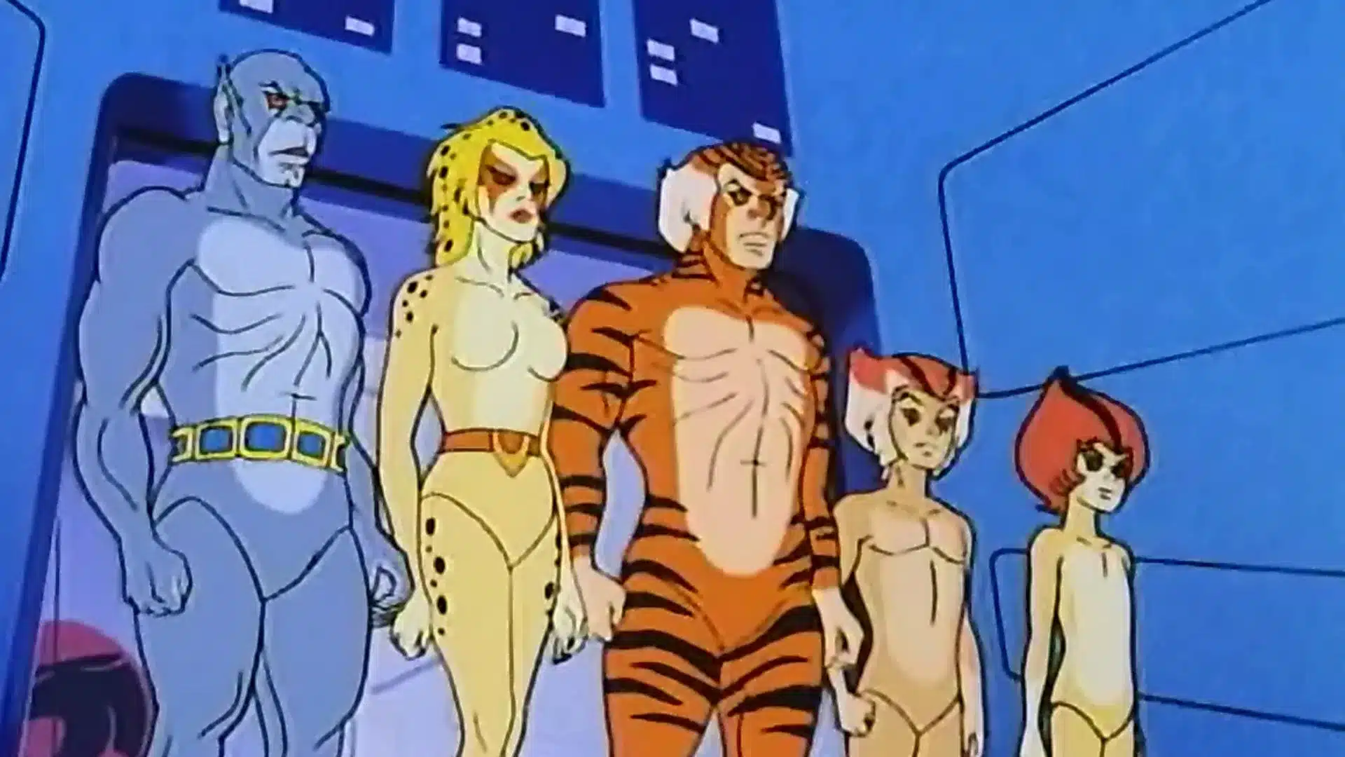 Equipo de los Thundercats.