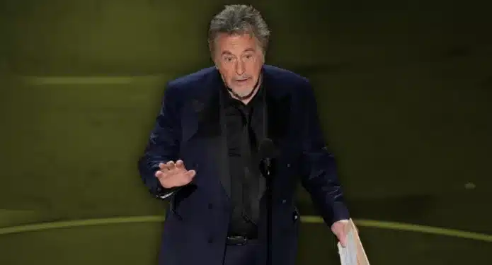 Al Pacino respondió a sus críticas en los Oscar 2024.