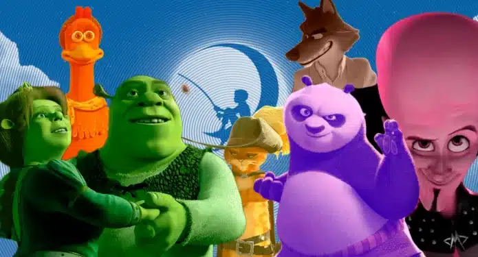 mejores películas animadas dreamworks