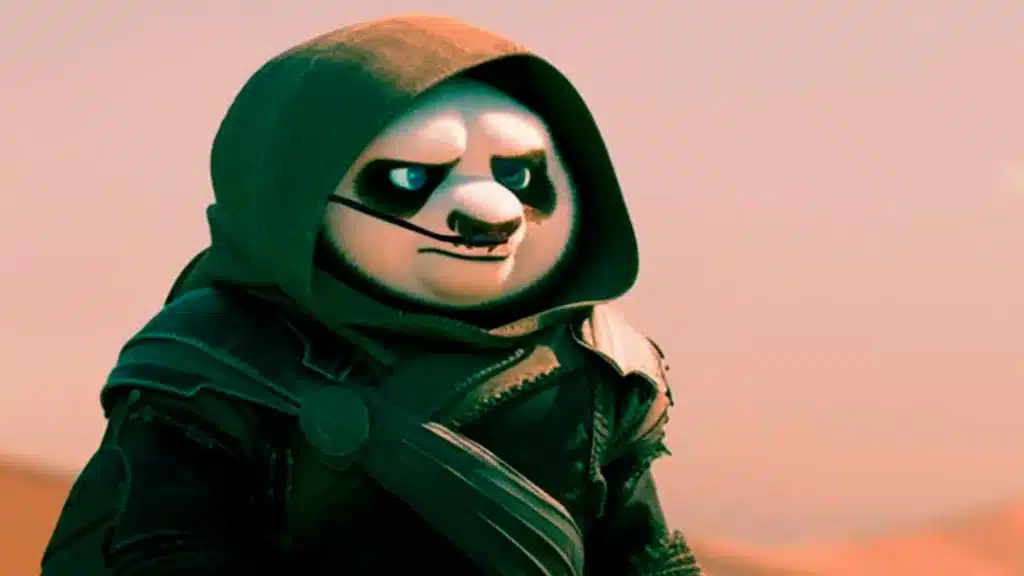 Así se vería Po de Kung Fu Panda en distintas películas