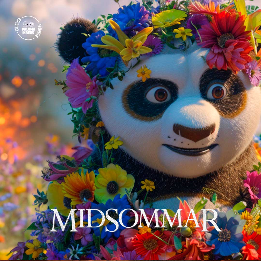 Po de Kung Fu Panda en el poster de Midsommar