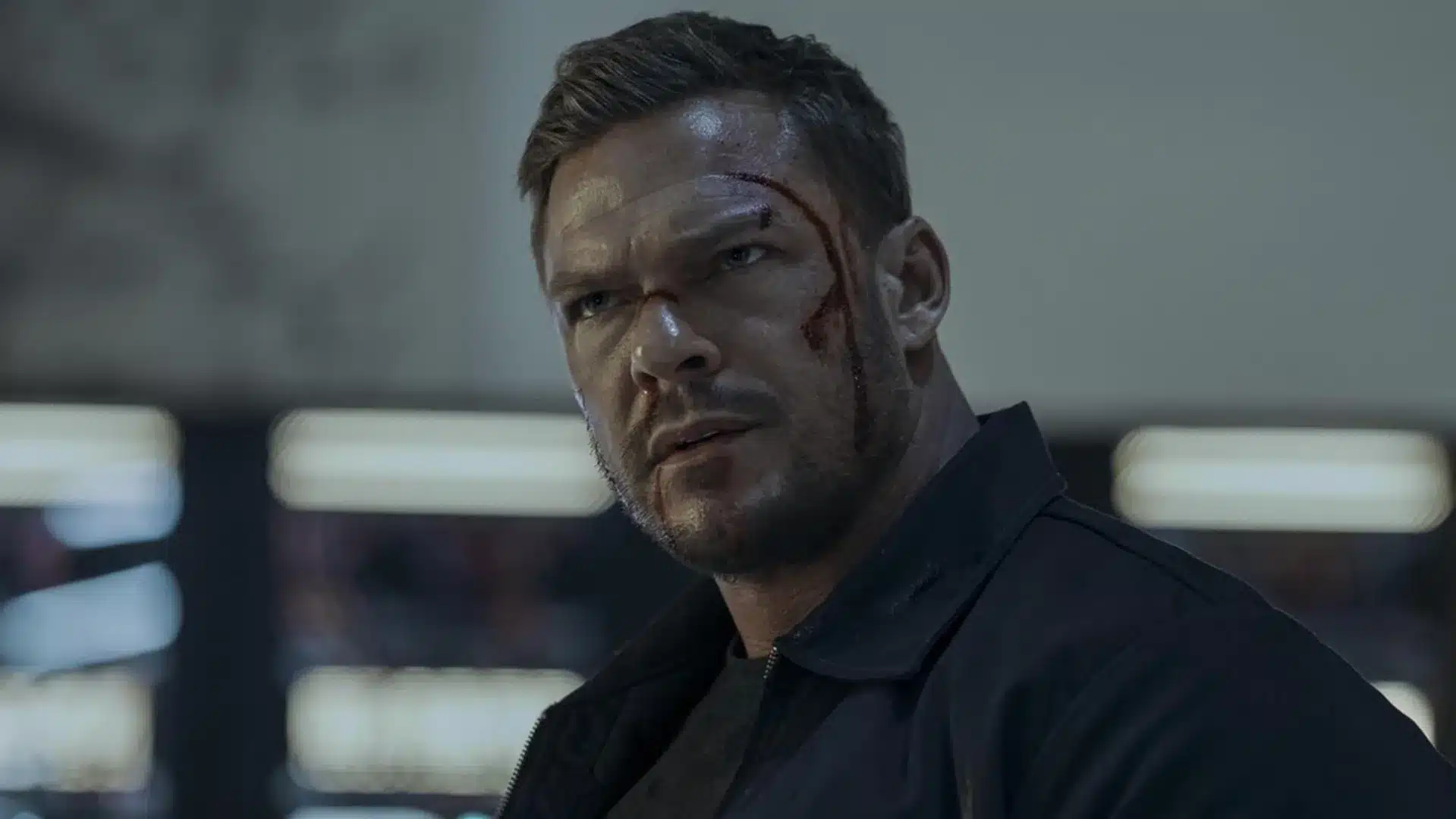 Alan Ritchson en Reacher.