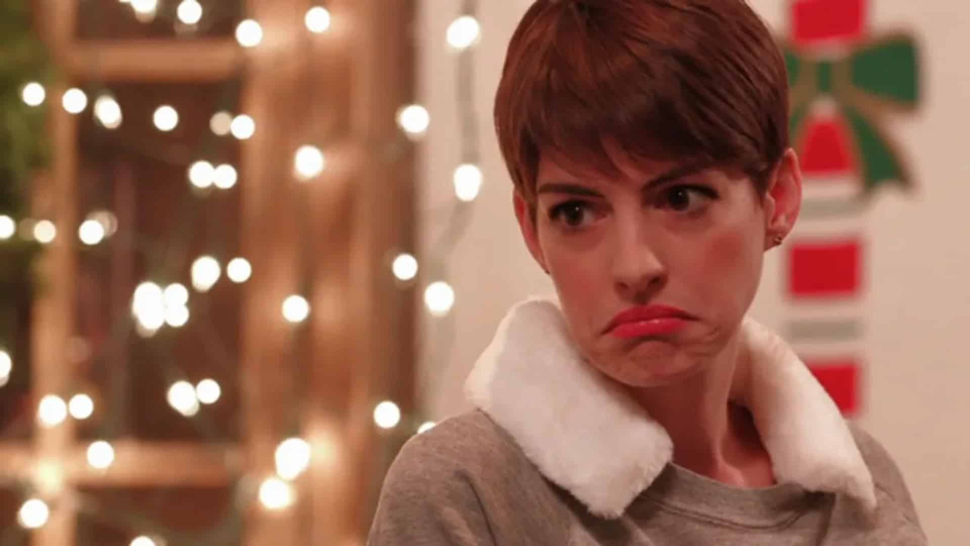 Hathaway, sad face