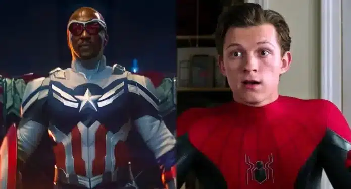 Anthony Mackie y Tom Holland