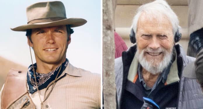 Clint Eastwood cambio físico con los años