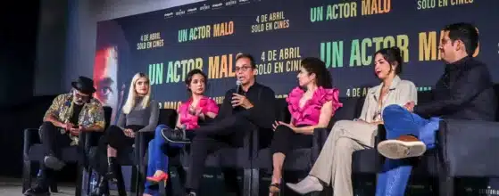 Un actor malo, de Jorge Cuchí, conferencia de prensa.