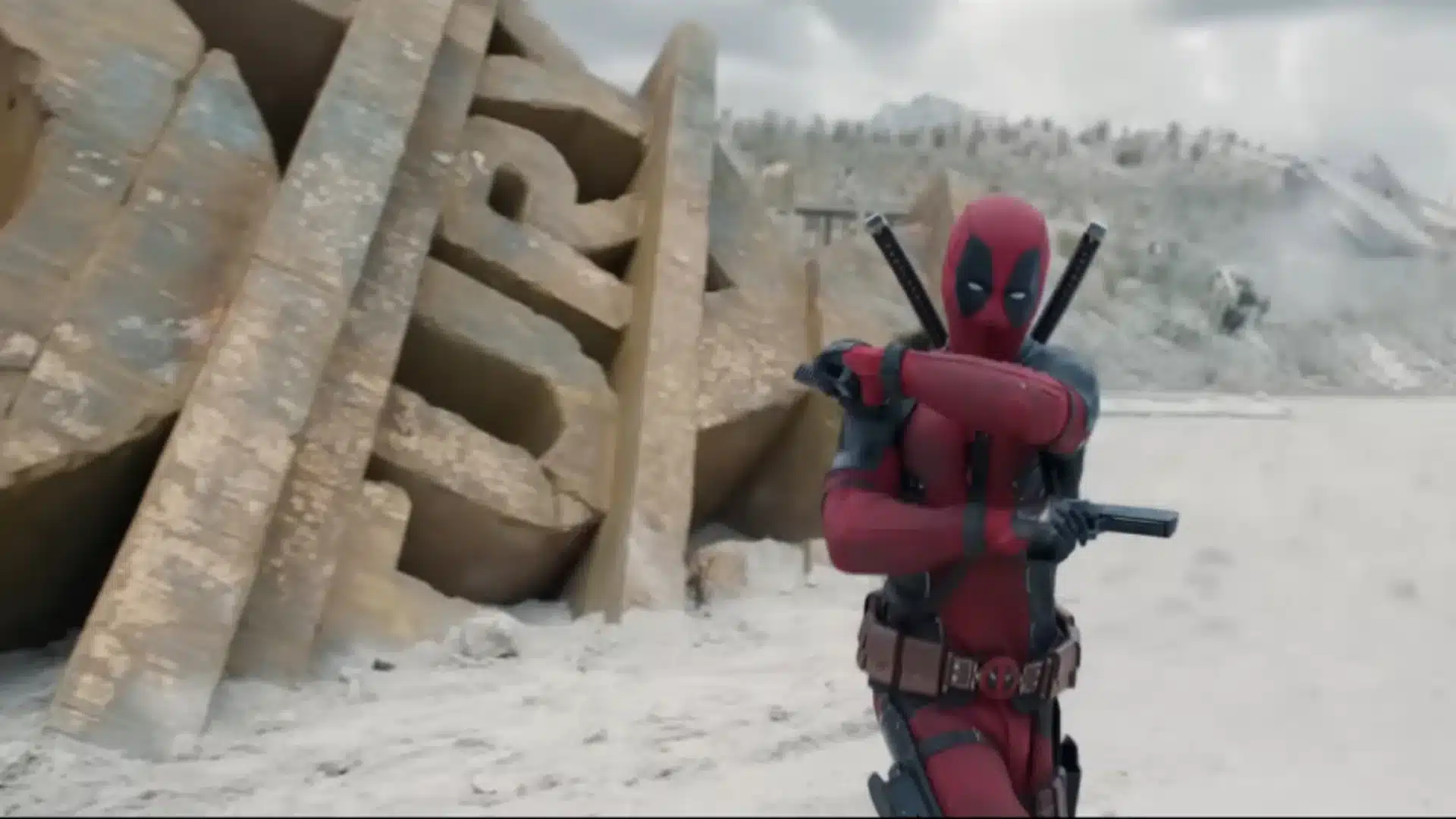 Deadpool en el logo de Fox