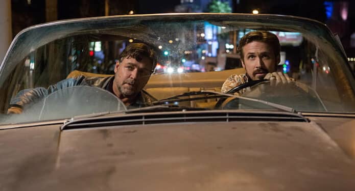 Dos tipos peligrosos Ryan Gosling y Russell Crowe