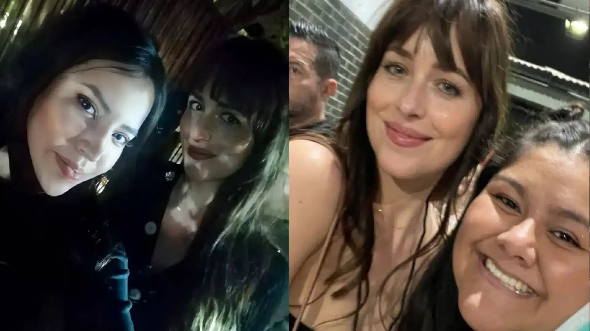 Dakota Johnson se toma fotos con fans en México