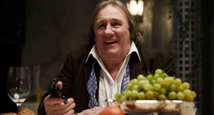 Gerard Depardieu escena comida