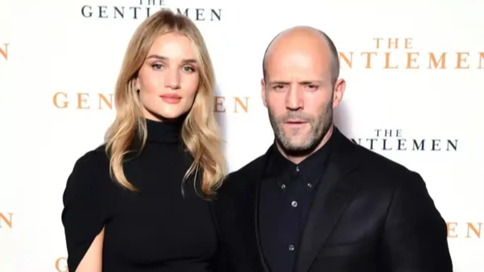 Jason Statham y su pareja, diferencia de edad