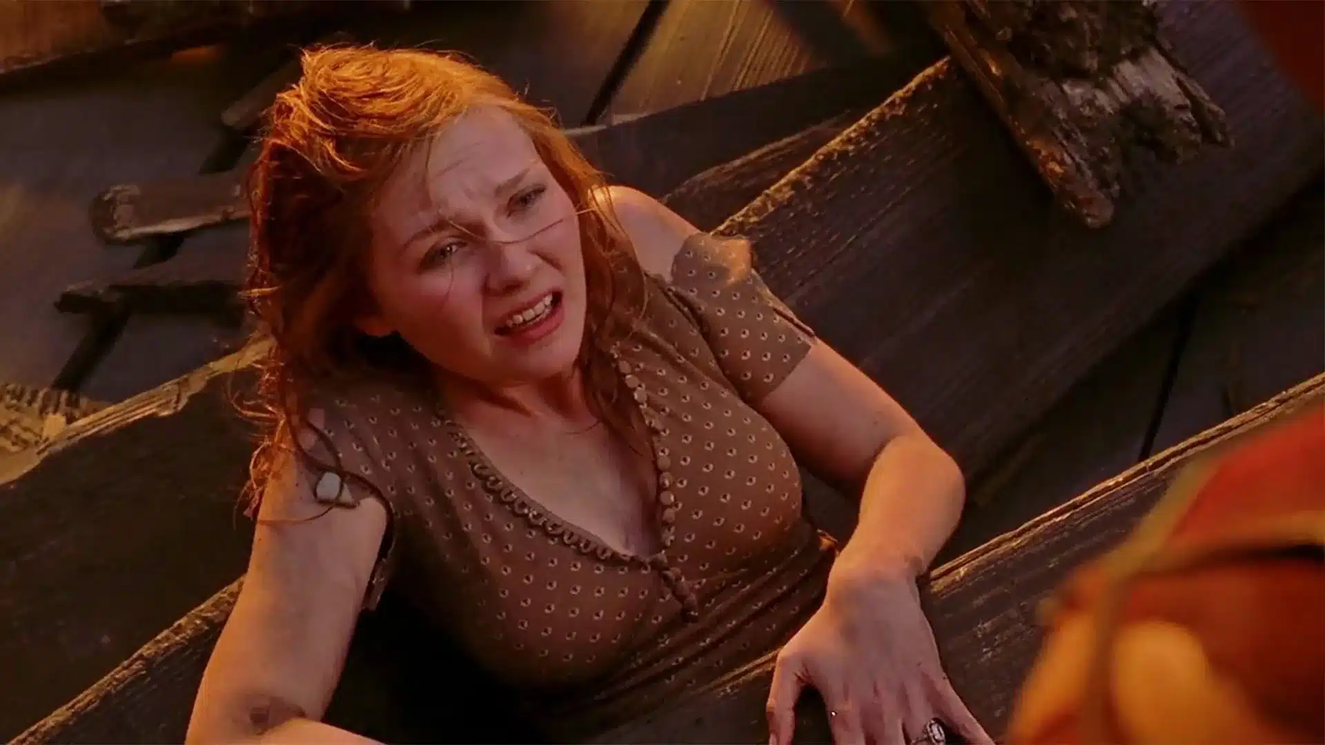 Kirsten Dunst como Mary Jane en peligro