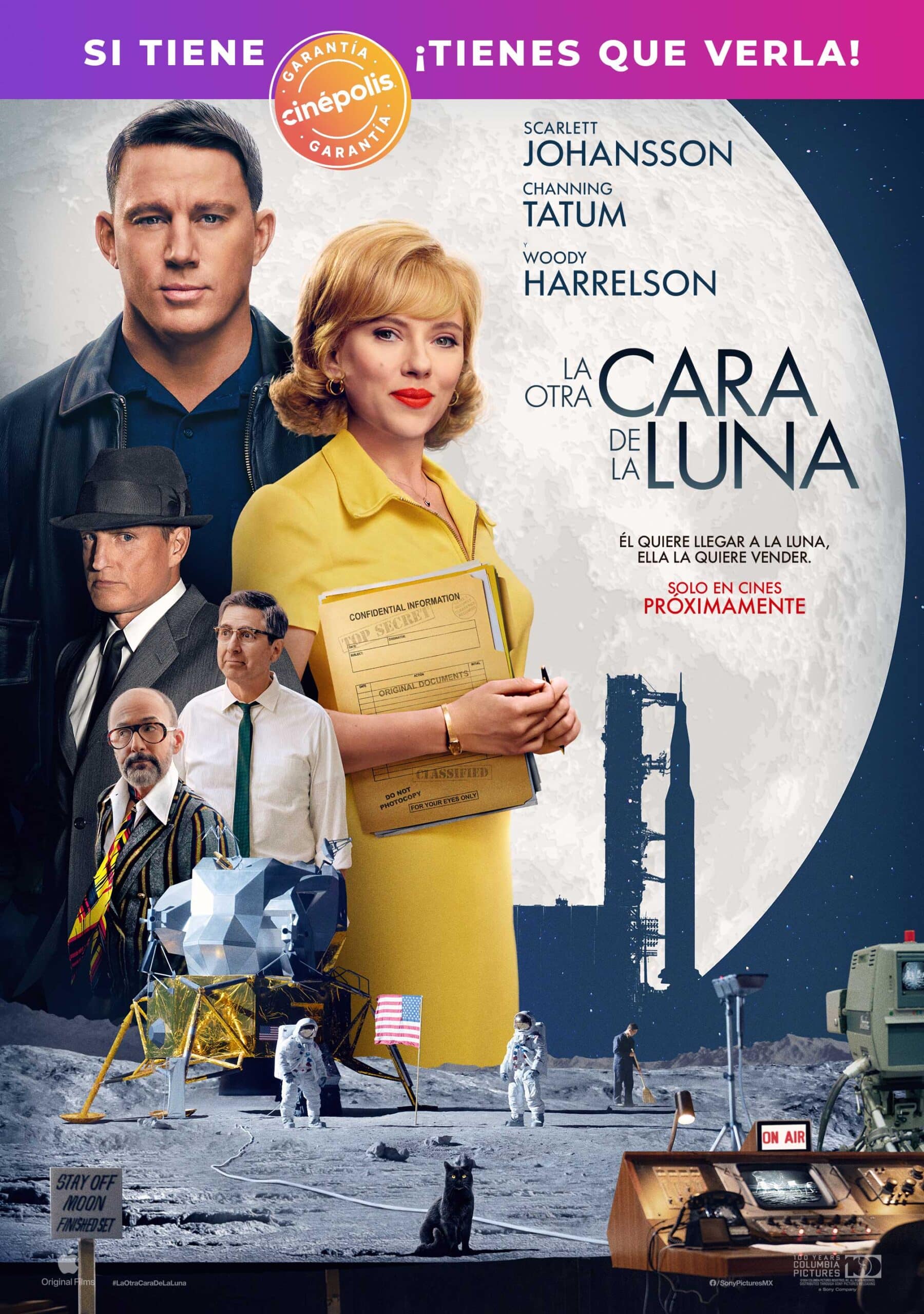 La otra cara de la Luna póster Garantía Cinépolis