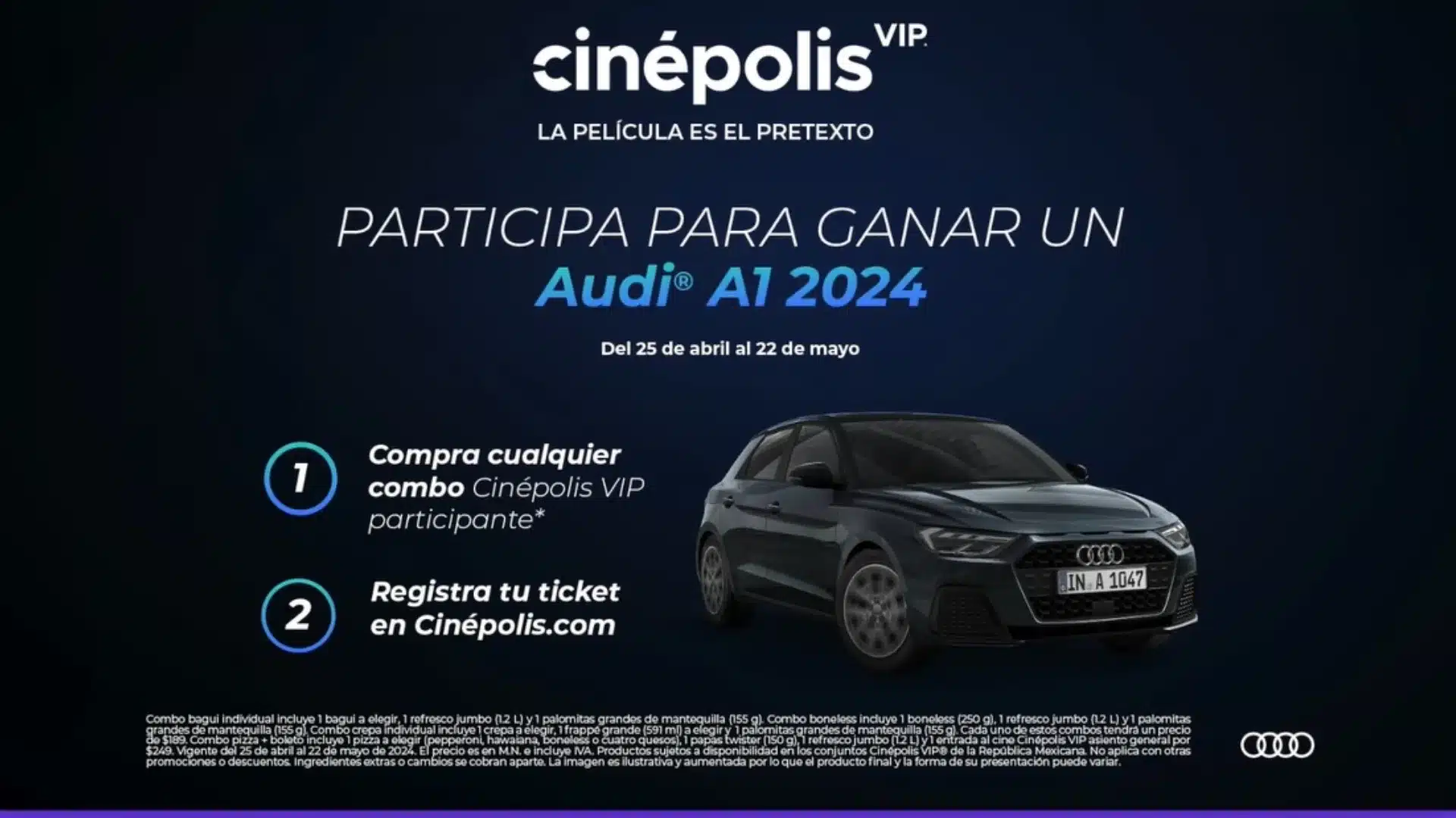 La película es el pretexto Cinépolis VIP 