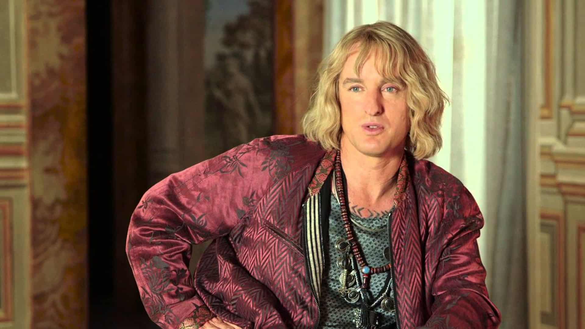 Owen Wilson escena película