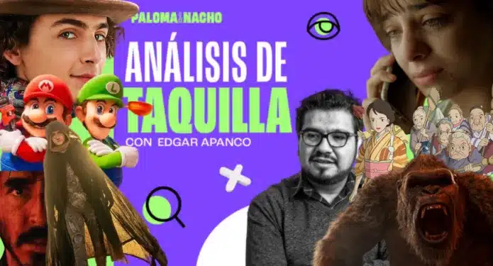 Edgar Apanco visita el podcast de Paloma y Nacho para hablar de la taquilla en el cine mexicano