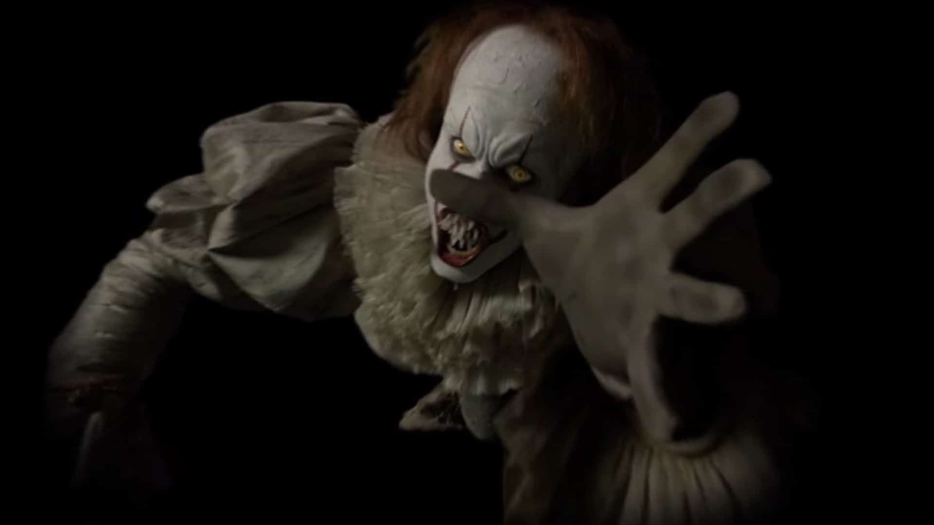 Pennywise atacando a sus víctimas