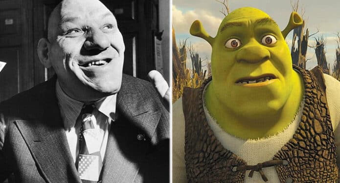 Shrek y Maurice Tillet