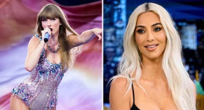 Taylor Swift y Kim Kardashian canción