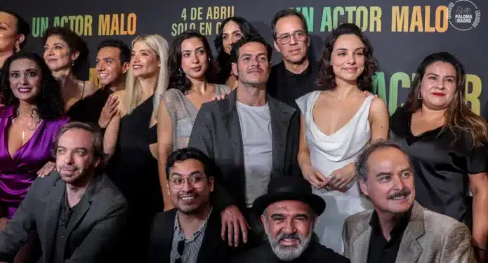 Así se vivió la premiere de Un actor malo.