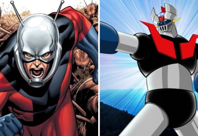 ¡Pelea de titanes! Así se vería el enorme combate entre Ant-Man y Mazinger Z