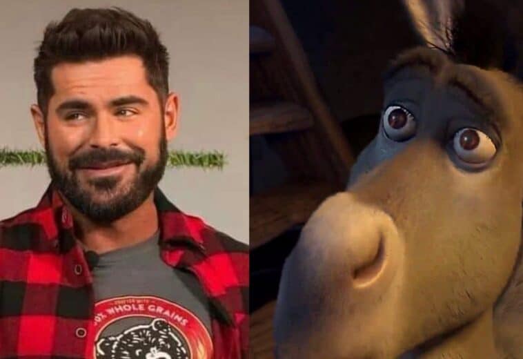 “Princesa, pos qué te pasó”: ¿Es Zack Efron o Shrek guapo?