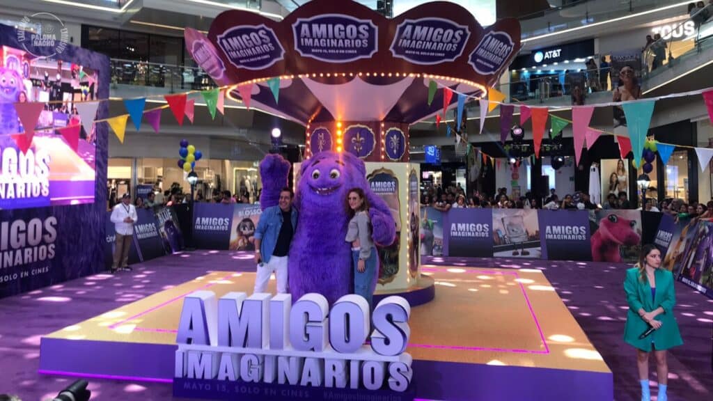 Así se vivió la premiere y alfombra morada de Amigos imaginarios
