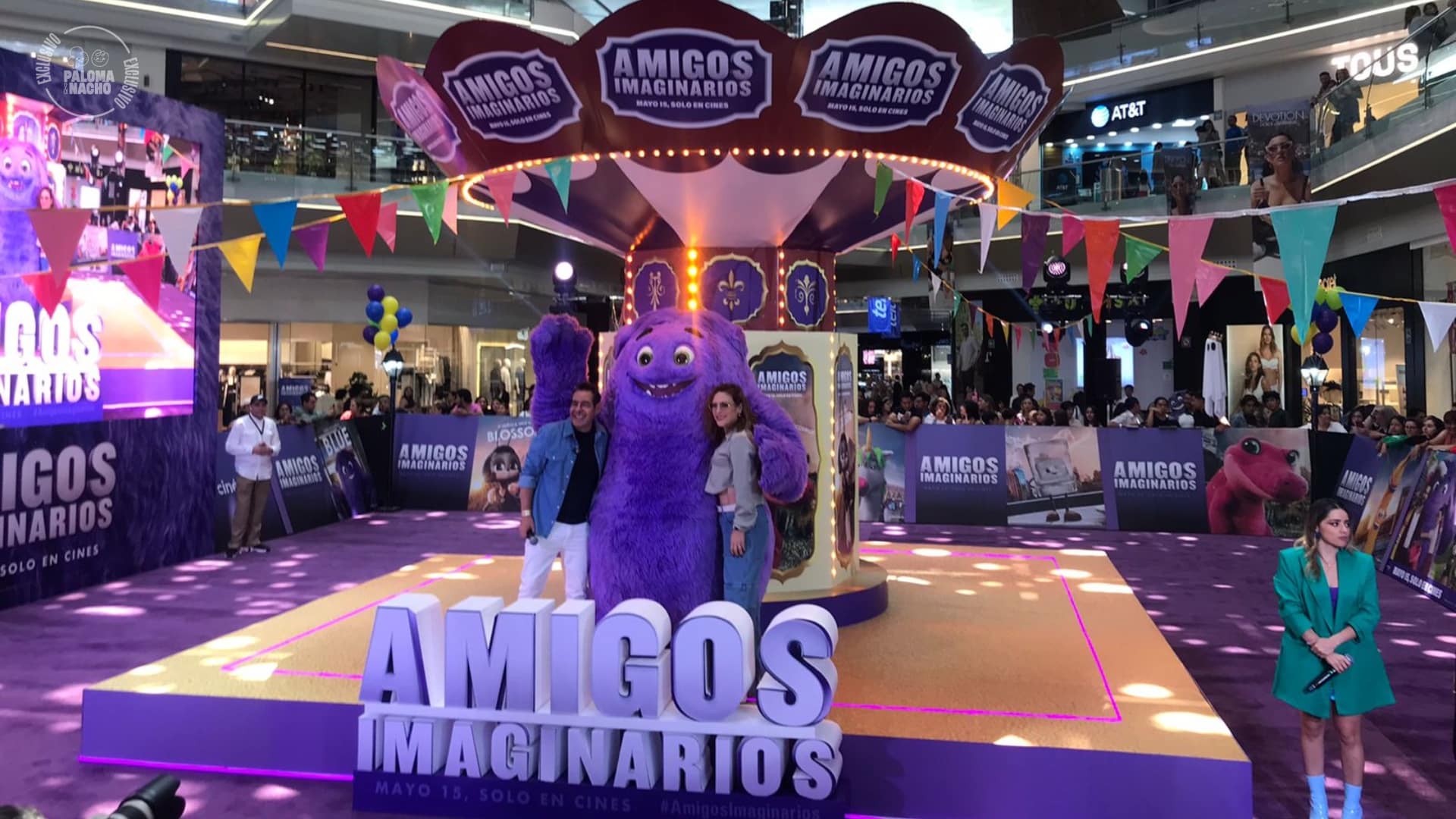 Amigos imaginarios premiere Blue Yordi Rosado Angélica Vale