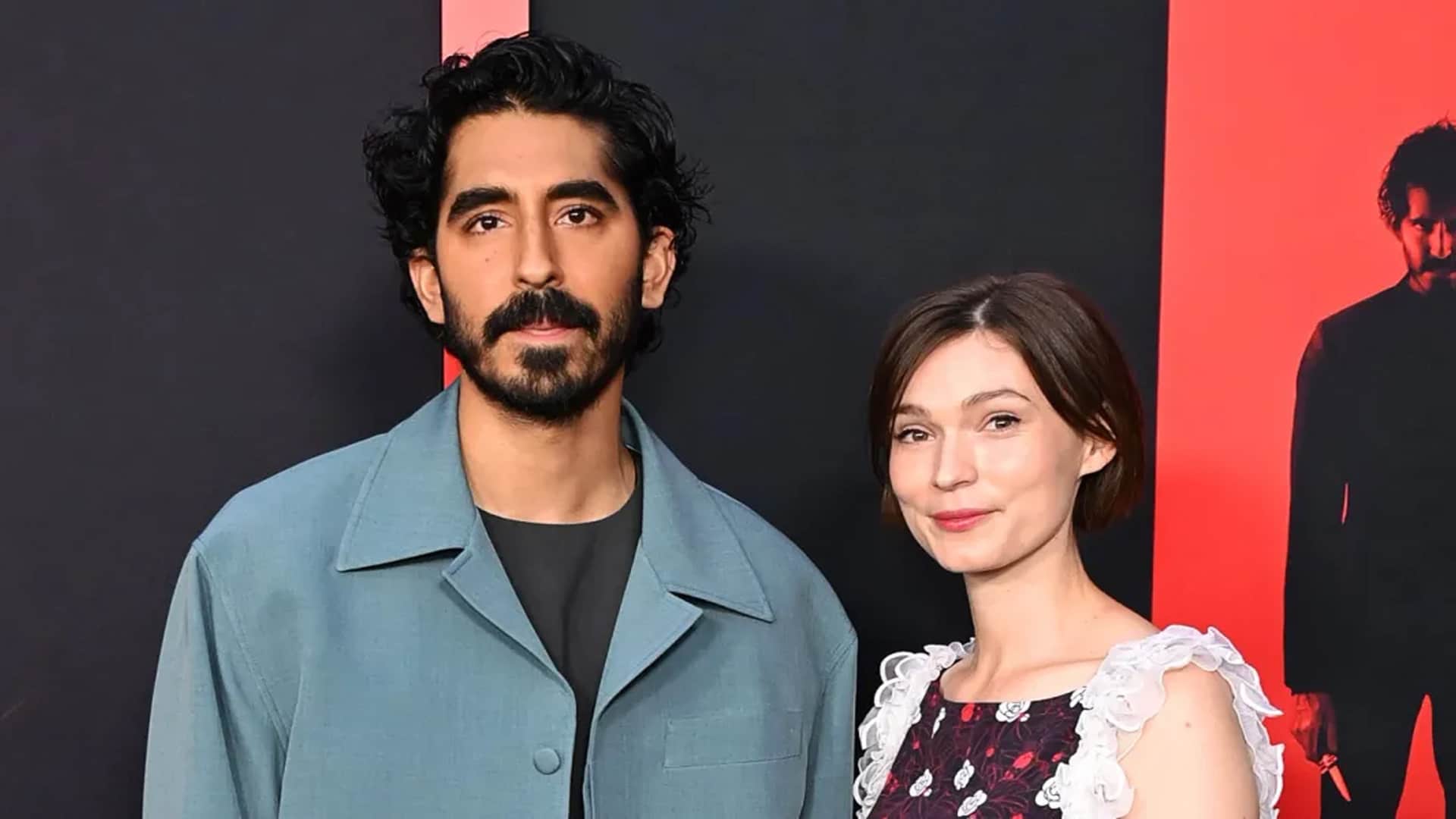 Dev Patel y su novia