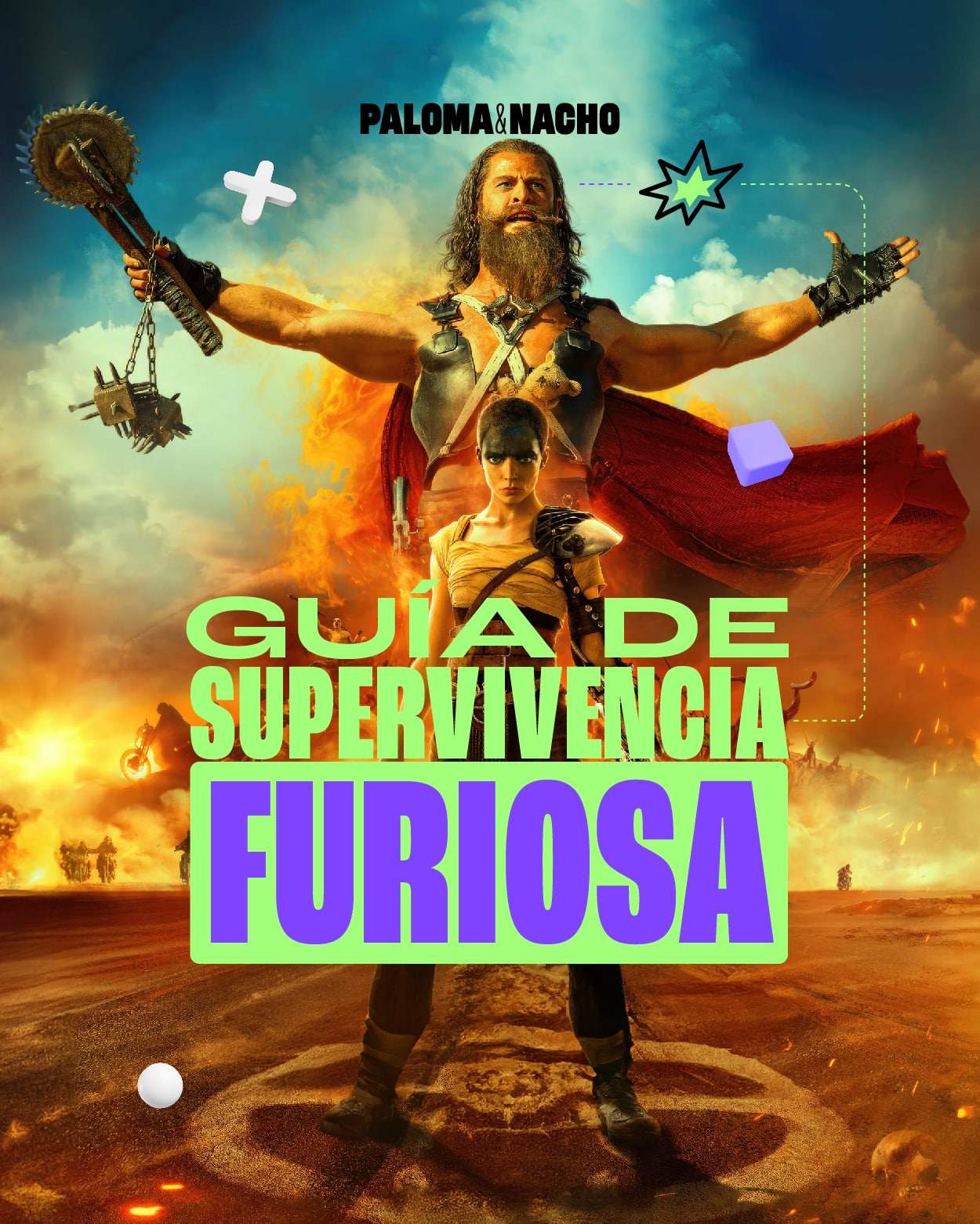 Guía de supervivencia Furiosa Anya Taylor-Joy