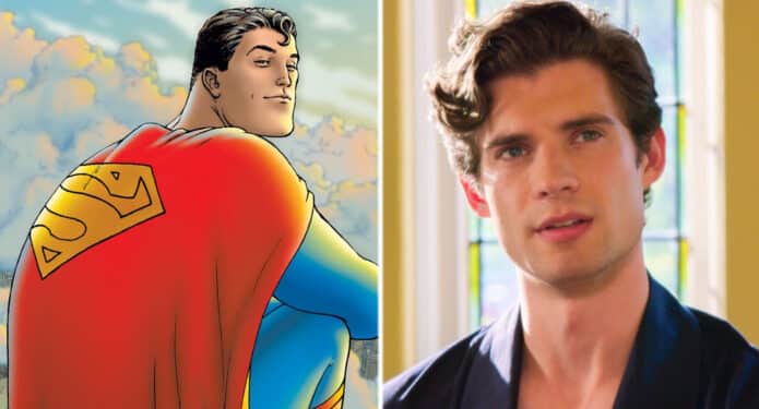 David Corenswet Superman traje