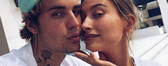 Justin Bieber y su esposa