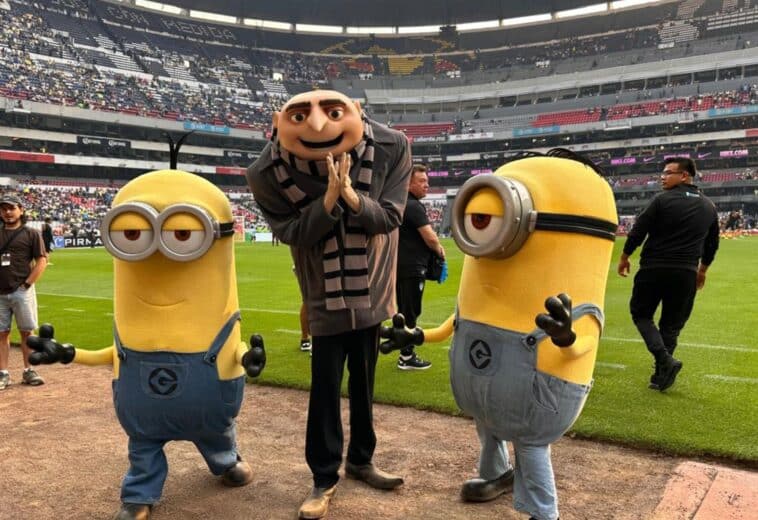 ¡Los minions dominaron la Liga MX! Así se vivió el partido del América con Mi villano favorito 4