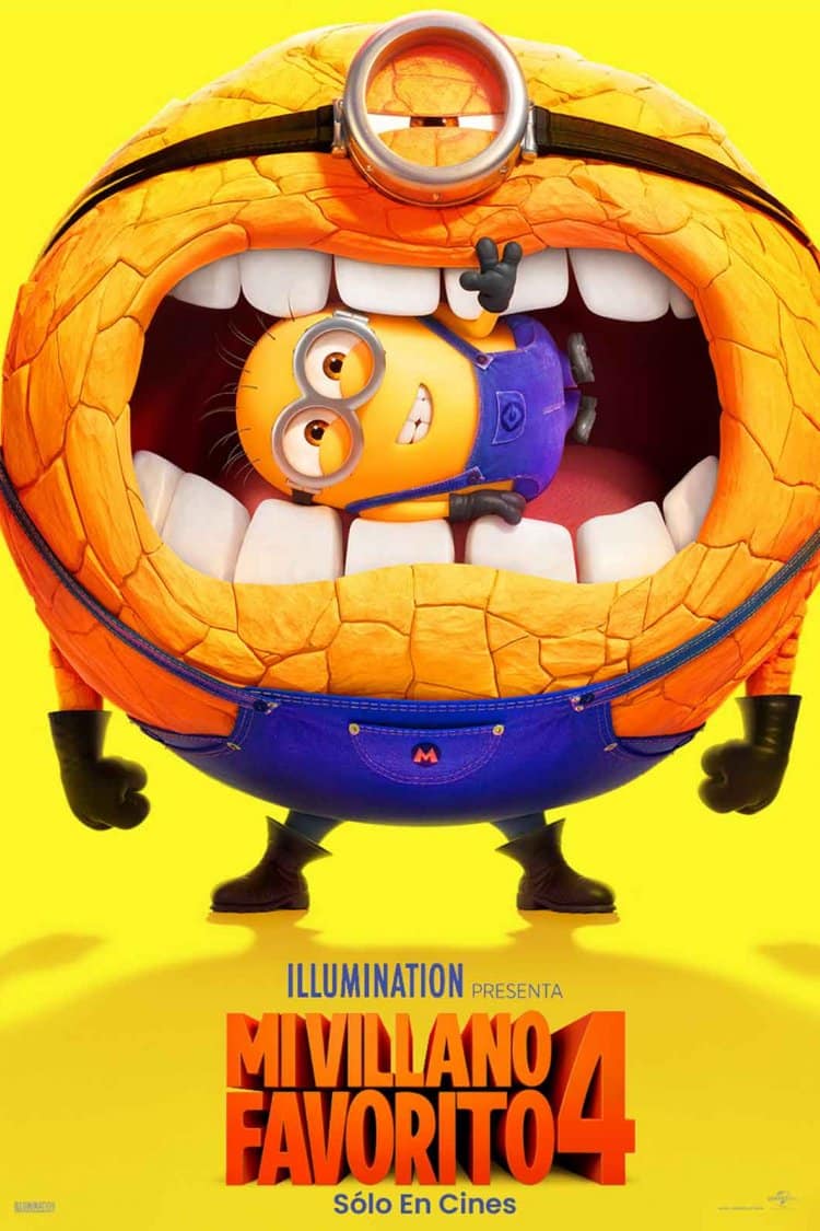 Mega Minion póster Mi villano favorito 4