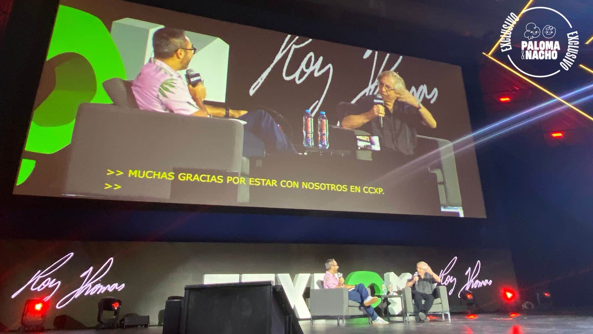 Roy Thomas en la CCXP México