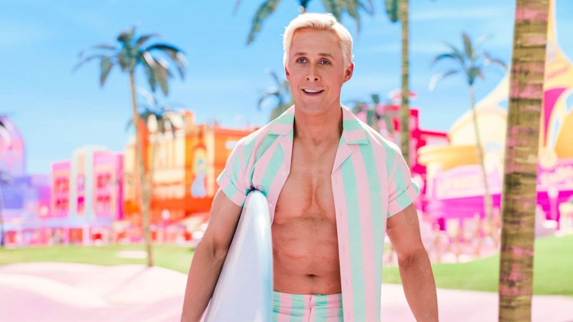 Ryan Gosling Ken en la playa