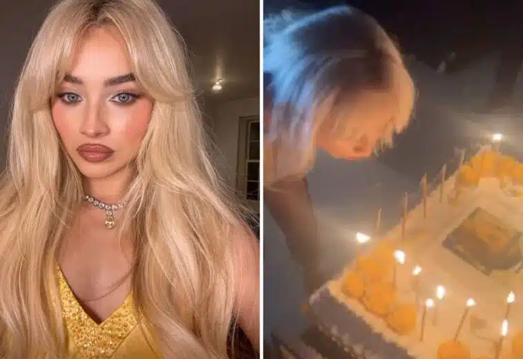 Este es el actor que inspiró el pastel de cumpleaños de Sabrina Carpenter