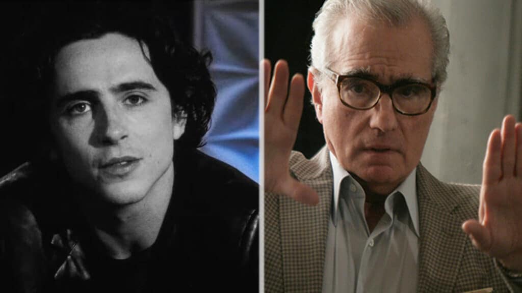 ¡Por fin! Así luce la colaboración entre Timothée Chalamet y Martin Scorsese
