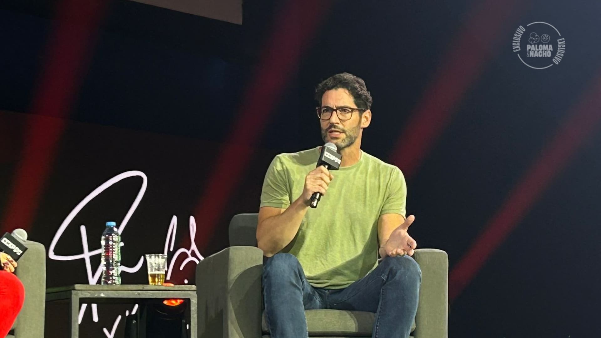 Tom Ellis panel Thunder Stage CCXP 2024