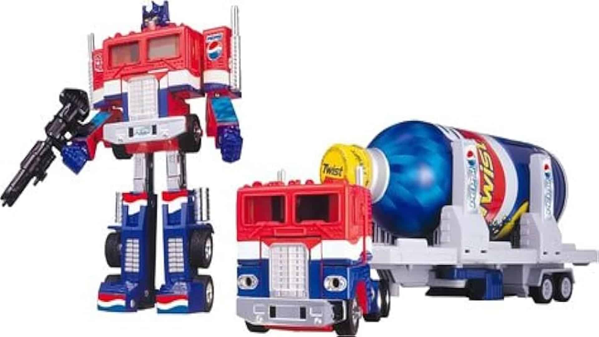 Optimus prime versión Pepsi