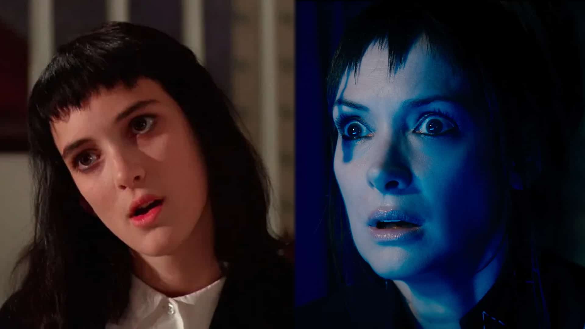 Winona Ryder Beetlejuice comparativa