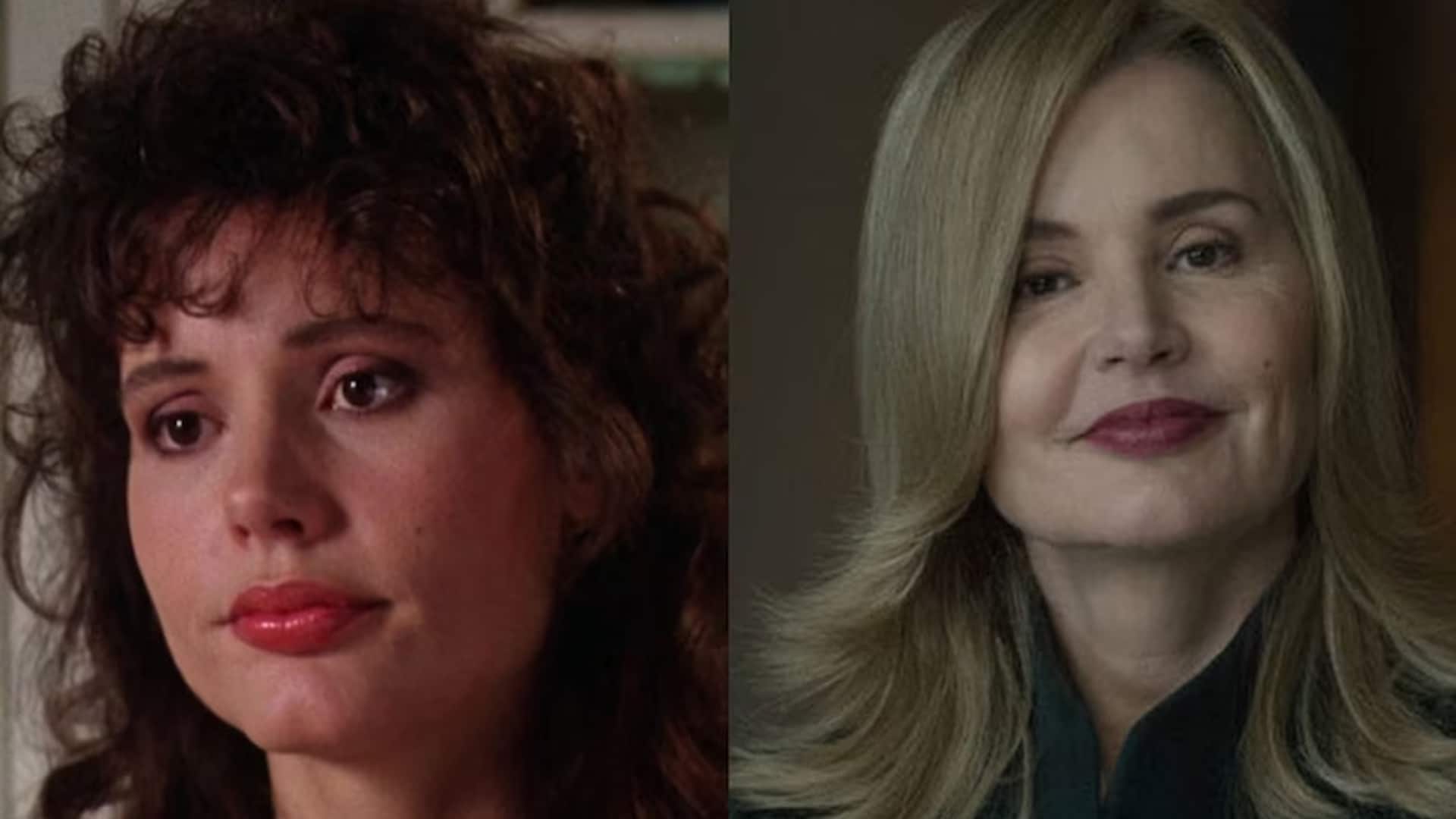 Beetlejuice Geena Davis comparativa