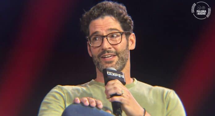 Tom Ellis hablando