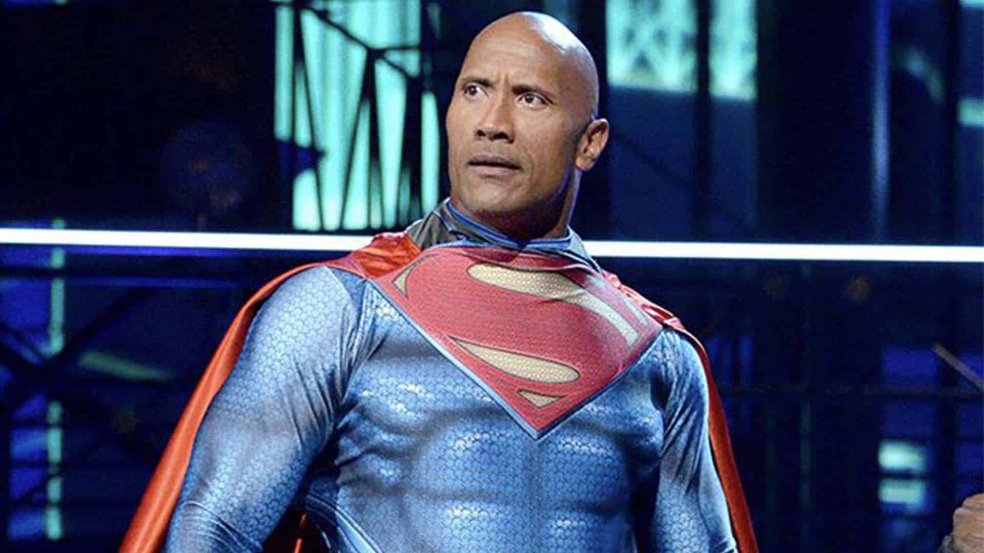 The Rock como Superman