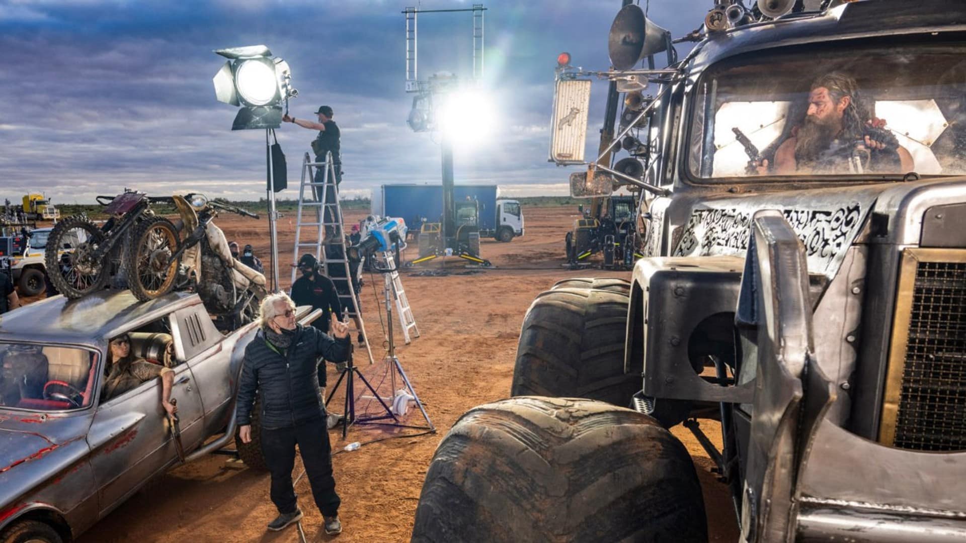 Furiosa 2024 on set