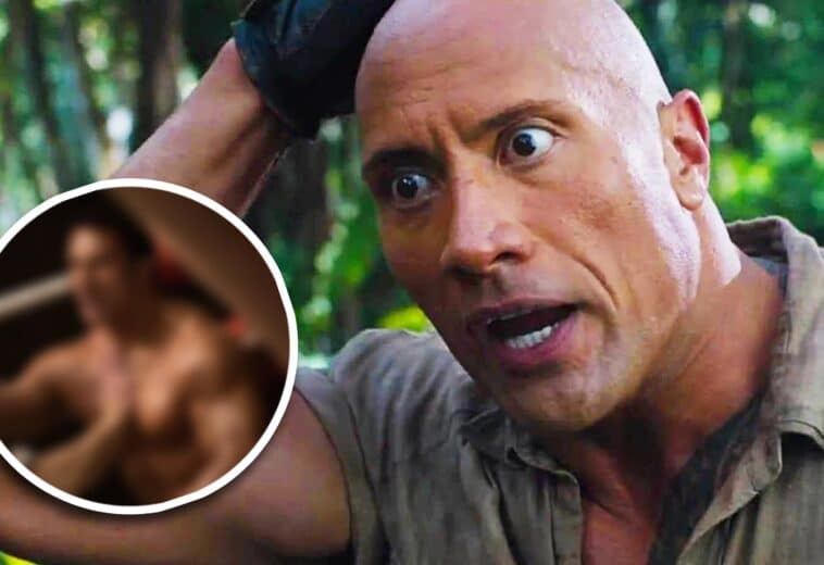 ¡Irreconocible! Así es el look Dwayne Johnson para su nueva película de pelea