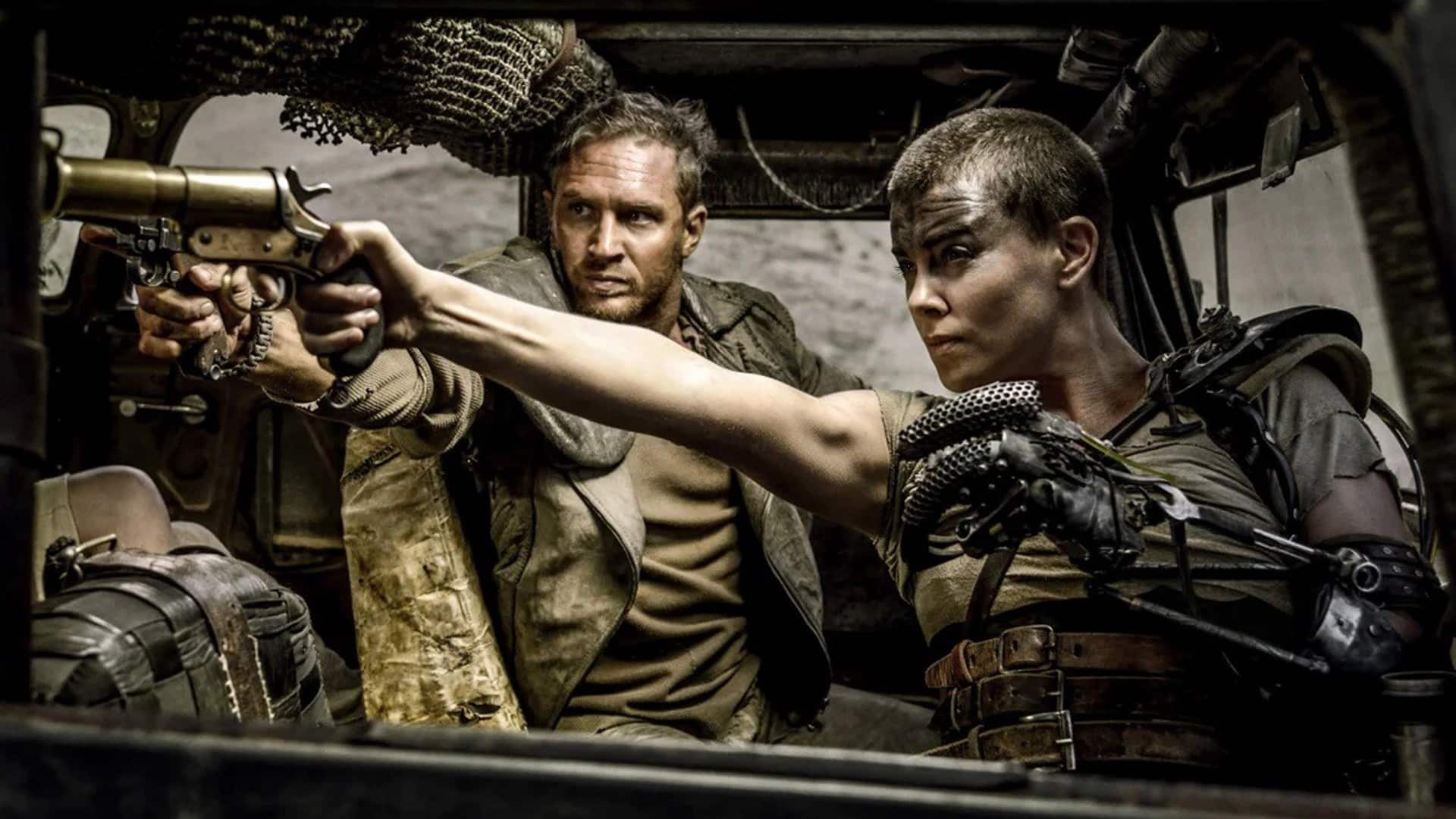 charlize theron tom hardy mad max