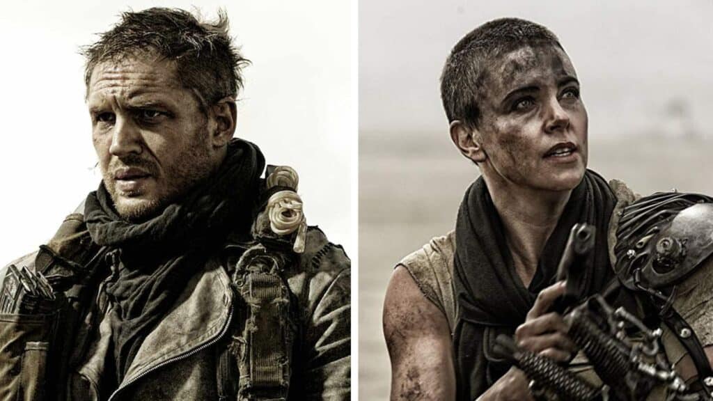 Las intensas peleas entre Tom Hardy y Charlize Theron en el set de Mad Max: “Estaba muy asustada”
