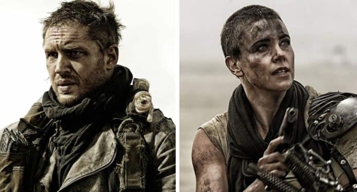 charlize theron tom hardy mad max