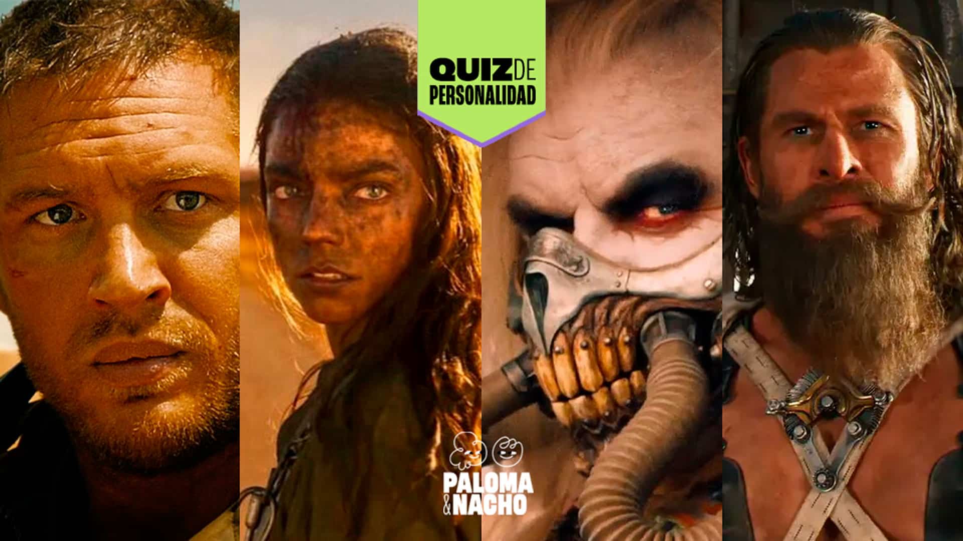 Quiz: ¿Qué héroe o villano serías en el mundo de Mad Max y Furiosa?